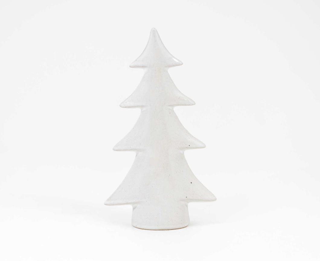 White Ceramic Enamel Tree