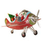 Santa’s Flying Christmas Snowglobe – 18"