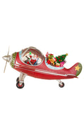 Santa’s Flying Christmas Snowglobe – 18"