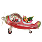 Santa’s Flying Christmas Snowglobe – 18"