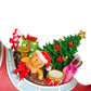 Santa’s Flying Christmas Snowglobe – 18"