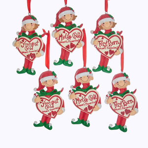 Mom’s Favorite Elf Ornaments