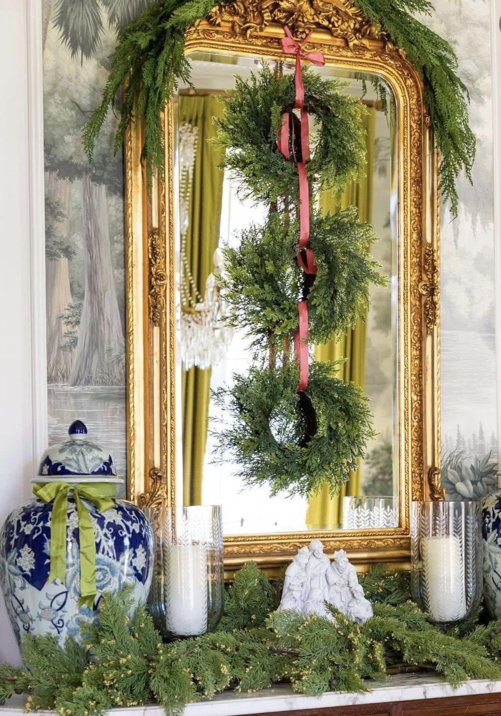 Fresh Touch Spruce Wreath