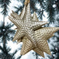 Hammered Silver Star Ornament
