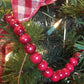 Pomegranate Red Bead Garland 6'