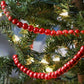 Pomegranate Red Bead Garland 6'