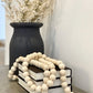 Wood Bead Garland – 12 Feet of Rustic Charm