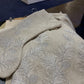 Lovely Silver Pinecone Tree Skirt