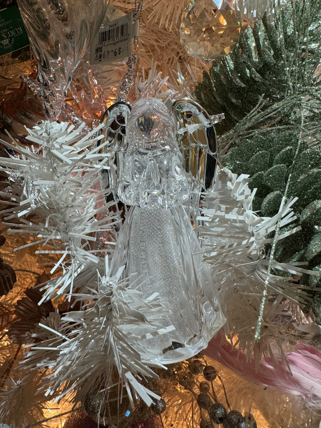 Lit Acrylic Angel
