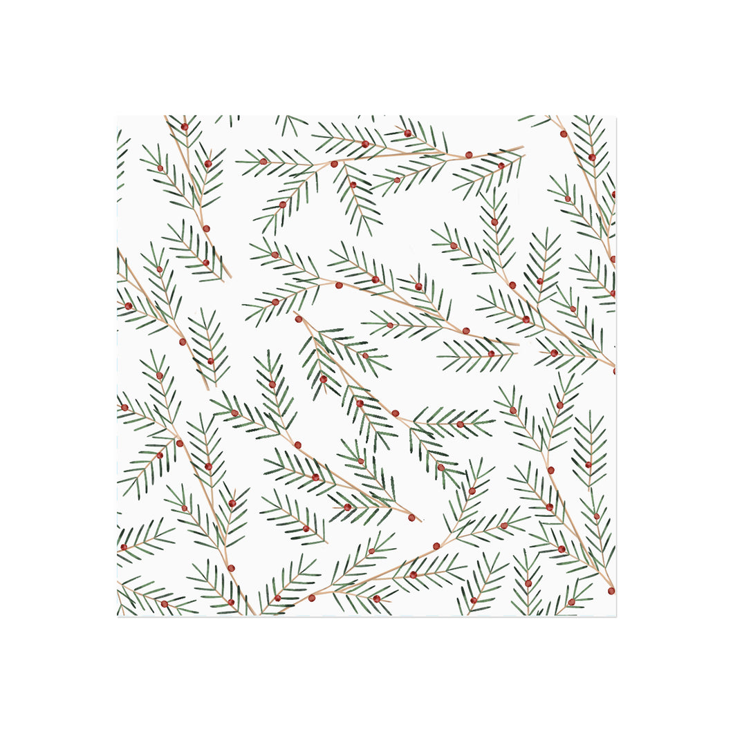 Soft Holly Napkin