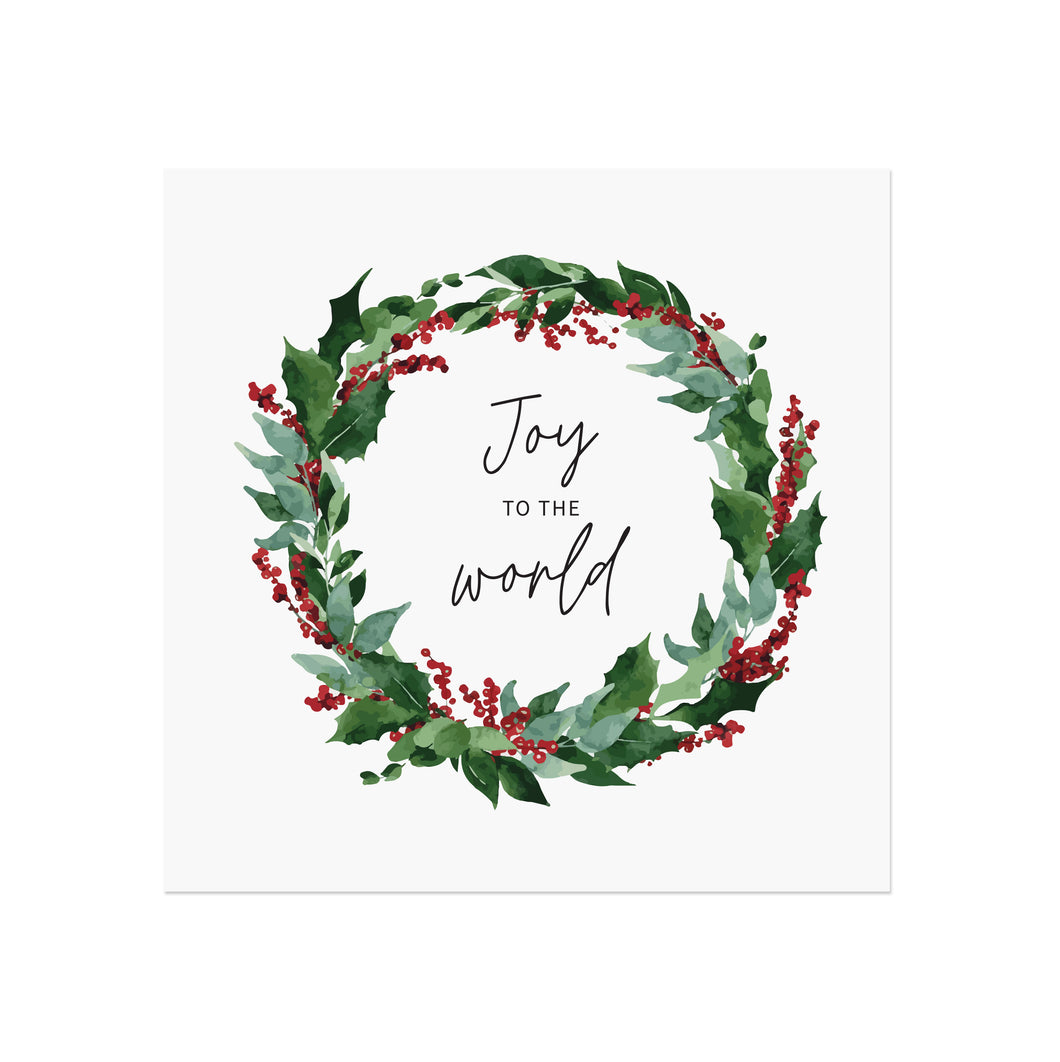 Joy To The World Napkin