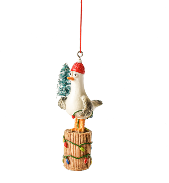 Funny Seagull Ornament