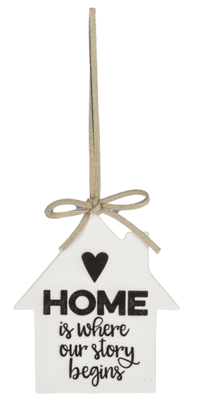 Home is Where Our Story Begins Ornament