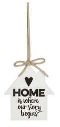 Home is Where Our Story Begins Ornament