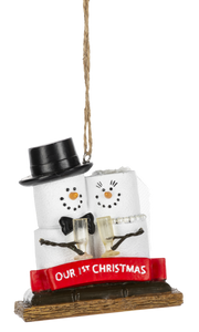 Our First Christmas Smore Ornament
