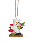 Hummingbird Feeding Smore Ornament