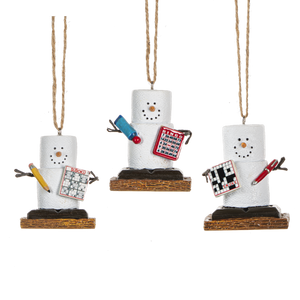 Smores Game Night Ornament