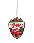 Life is Best Off Road Ornament