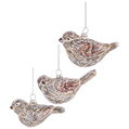 Glass Bird Ornament