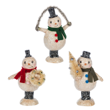 Load image into Gallery viewer, Vintage Frosty Snowman Figure

