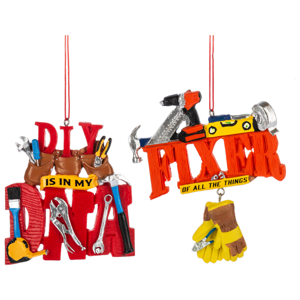 Do It Yourself Fixer Ornament