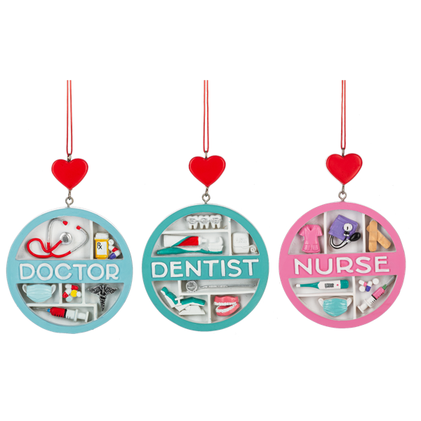 Healthcare Professional Ornaments