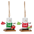 S’mores Chef Snowman Ornaments