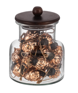 Copper Pinecone Ornament