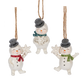 Vintage Antique Feel Snowman Ornament
