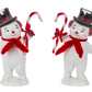 Classic Vintage Candycane Snowmen