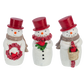 Vintage Red Hatted Snowman Figure