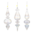 Iridescent Finial Ornament