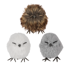 Load image into Gallery viewer, Fuzzy Owl Clip On Ornament
