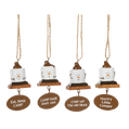 Mini Smores Pun Talk Ornament