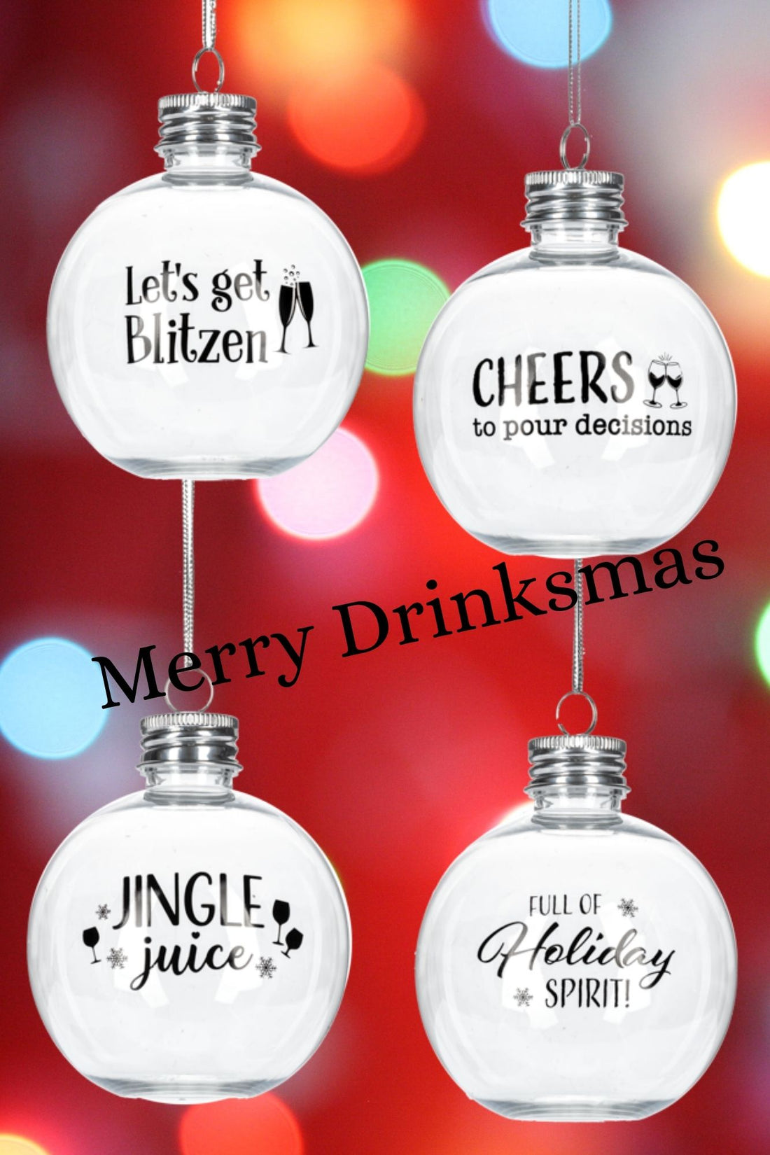 Merry Drinksmas Ornament