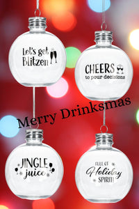 Merry Drinksmas Ornament