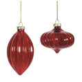 Ruby Red Glass Ornament