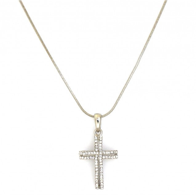 Sparkling Cross Necklace