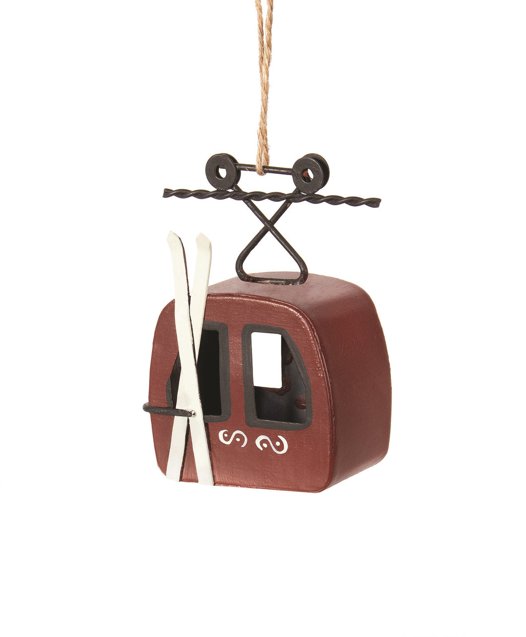 Vintage Red Gondola Ornament