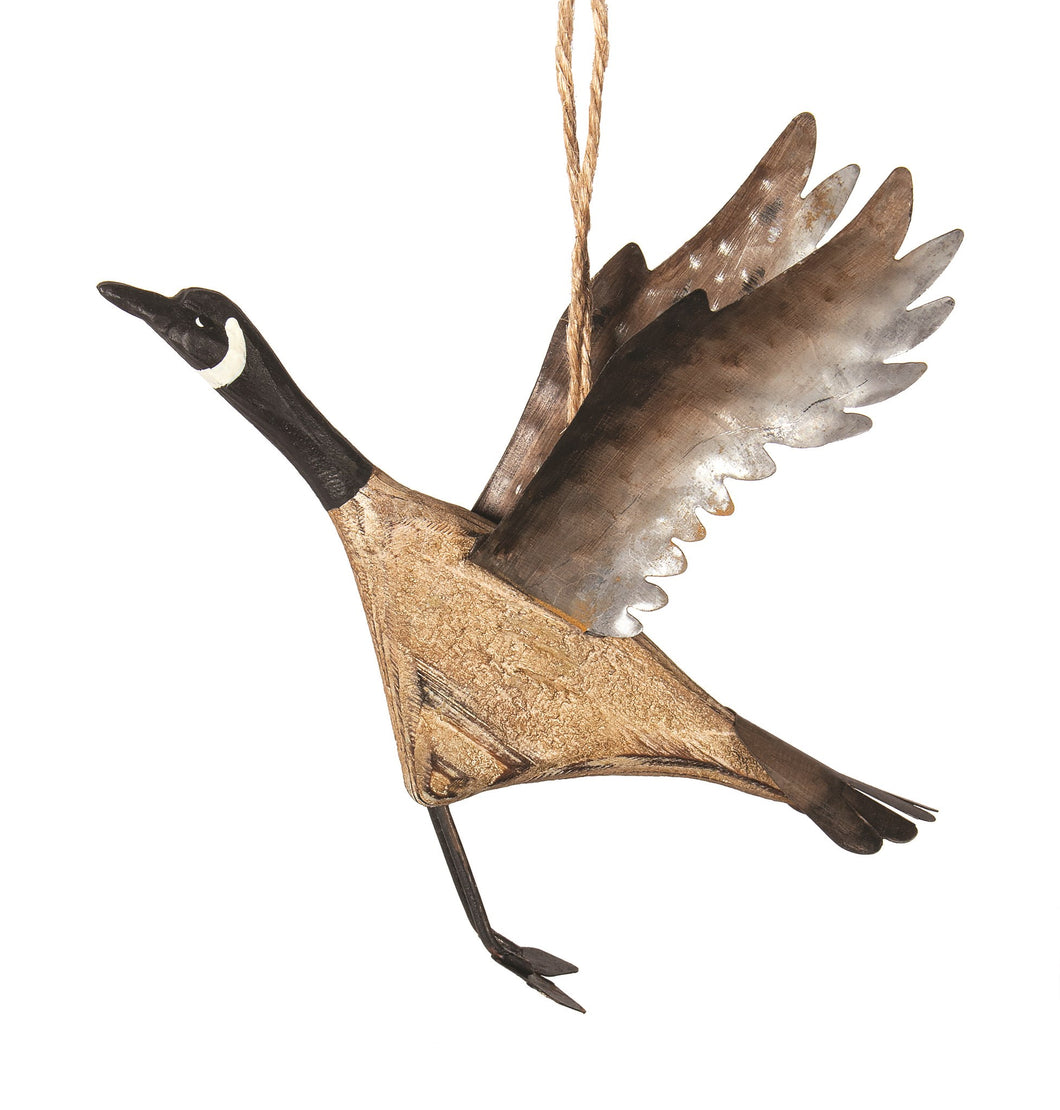 Wooden Canada Goose Ornament