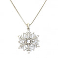 Sparkling Snowflake Necklace