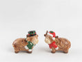 Highland Cow Salt & Pepper Shakers