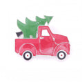 Christmas Tree Red Truck Pin