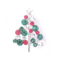 Jeweled Christmas Tree Pin