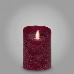 Deep Red Led Candle
