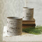 Whitewashed Christmas Bucket