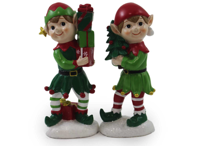 Red & Green Happy Elf