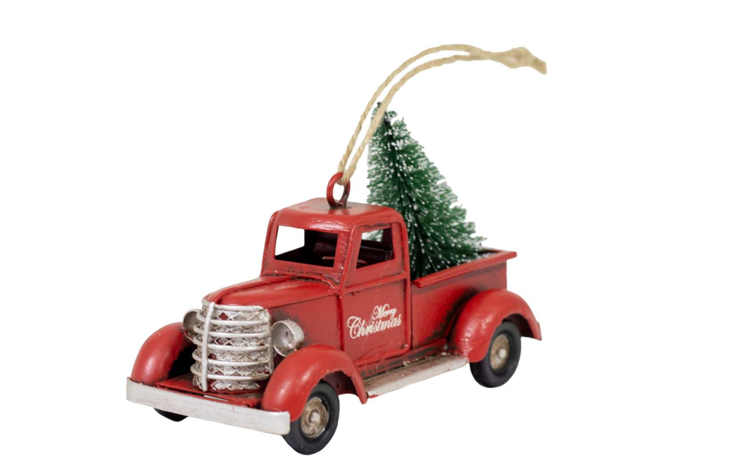 Classic Red Truck Ornament