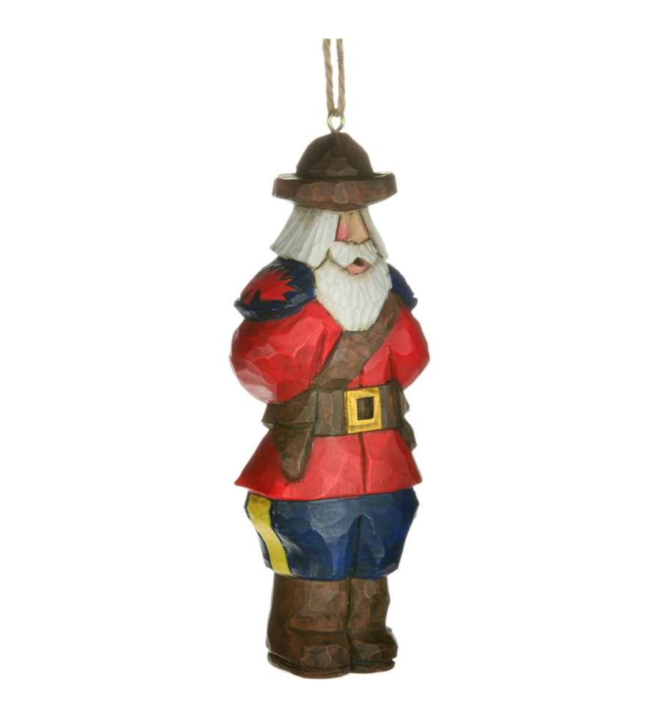 Canadian Designed Mountie Ornament