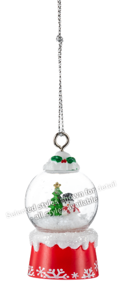 Santa’s Snow Globe Name Ornament(2024 Edition) ( S to Z)